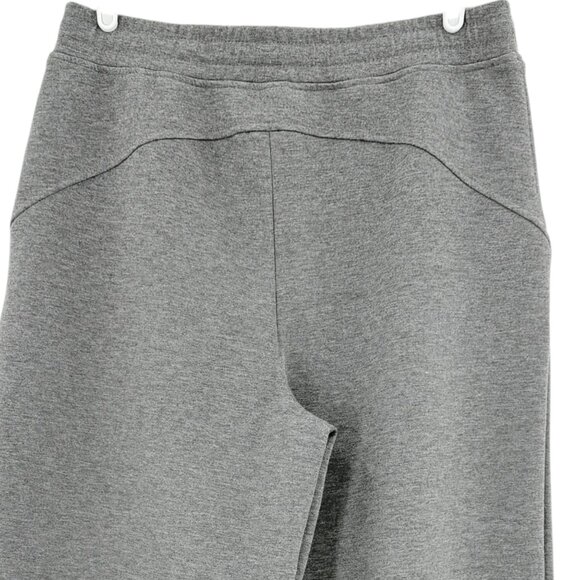 Lillusory Women's Wide Leg Elastic Drawstring Stretch Grey Sweatpants Size 8 - Picture 4 of 10